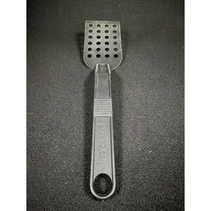 T-Fal Black Nylon Slotted Spatula Turner Heat Resistant Made in Canada Kitchen